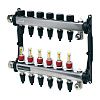 Коллектор TECE TECEfloor для поверхностного отопления 1 x 16 push-fit, 9 контуров 77311109