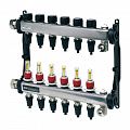 Коллектор TECE TECEfloor для поверхностного отопления 1 x 16 push-fit, 9 контуров 77311109