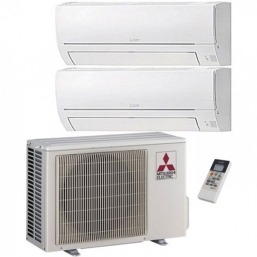 Мульти сплит система Mitsubishi Electric MSZ-HR25VFx2/ MXZ-2HA40VF (комплект)