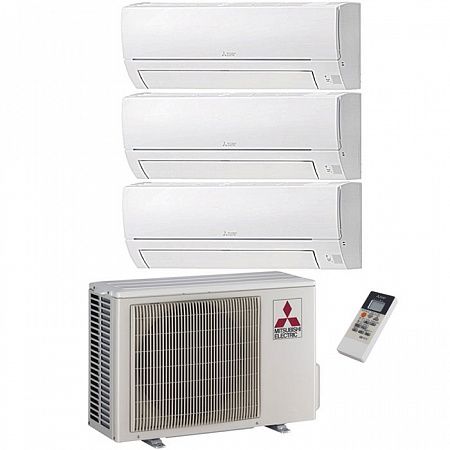Мульти сплит система Mitsubishi Electric MSZ-HR25VFx3/ MXZ-3HA50VF (комплект)
