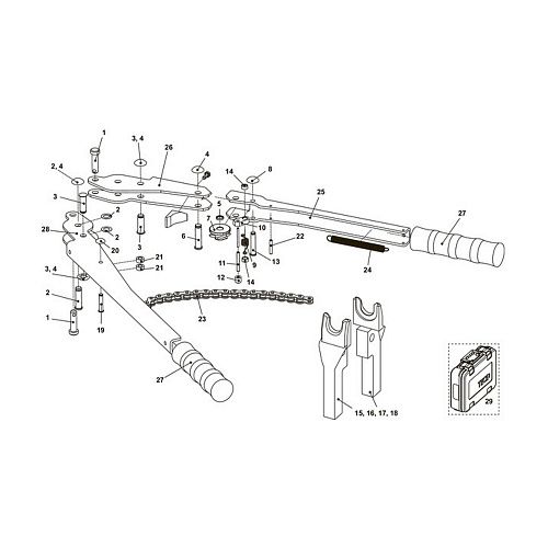Насадка TECE для ручного инструмента (запресовщик HPW-L 720050) D32 720079