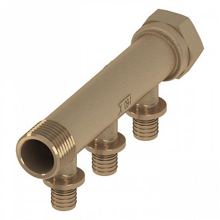 Коллектор TECE TECEflex с выводами под запрессовку 3 4 x 16, 3 контура, внутренняя резьба|наружная резьба 712202