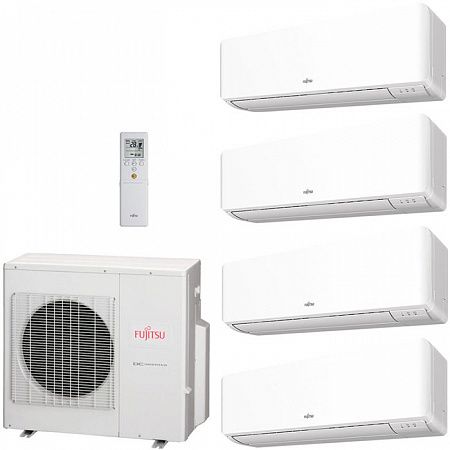 Мульти сплит система Fujitsu ASYG07KMCCx4/ AOYG30KBTA4 (комплект)