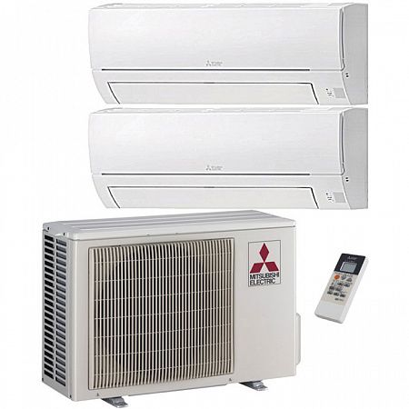 Мульти сплит система Mitsubishi Electric MSZ-HR25VFx2/ MXZ-2HA50VF (комплект)