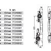 Коллектор TECE TECEfloor для поверхностного отопления 1 x 16 push-fit, 10 контуров 77311110